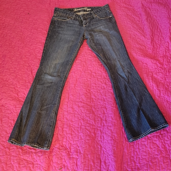 American Eagle- Real Flair blue Jean's - Picture 1 of 4